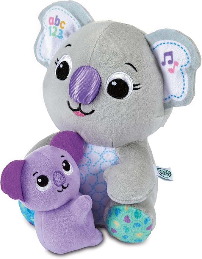 Leapfrog VTech Koala Family Hugs and Kisses Toy for Babies from 9 Months Interactive Plush Koala Learn Numbers Letters and Words ESP Version