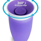 Munchkin Miracle 360° Sippy Cup 296mL - Purple. - Adenzo Comfies