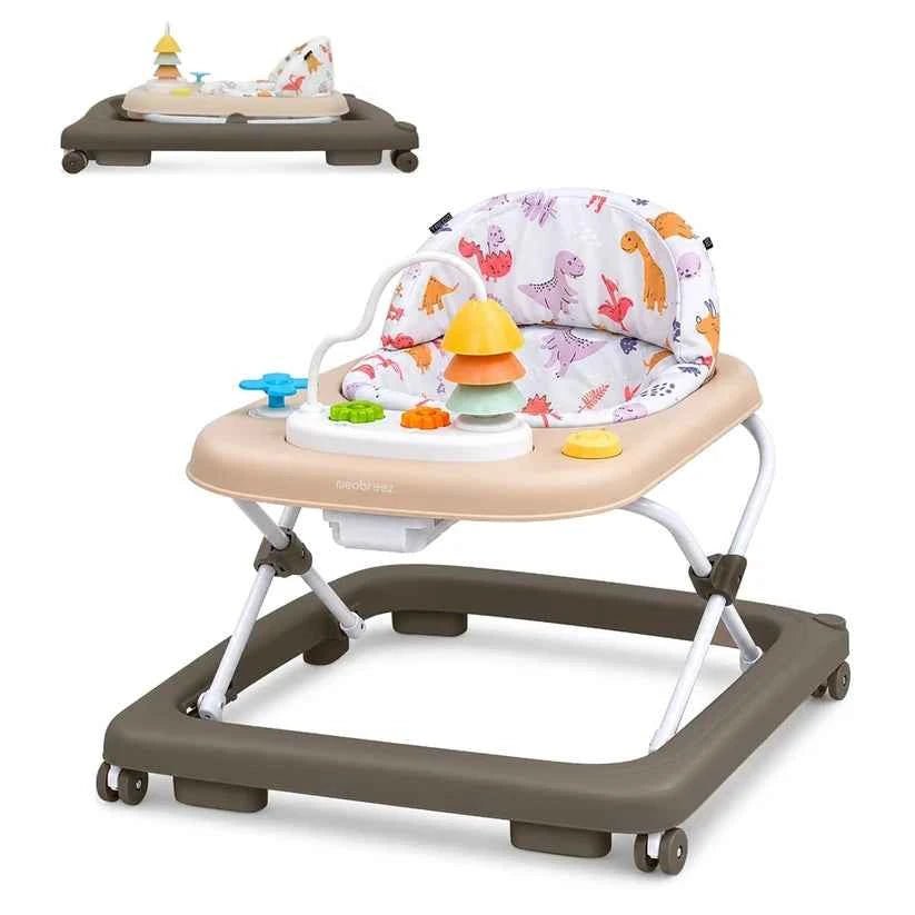Neobreez Tredo Baby Walker (Brown/Beige). - Adenzo Comfies