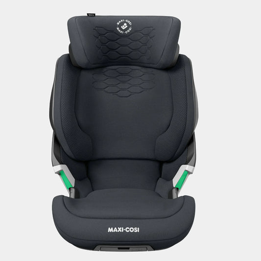 Maxi - Cosi Kore Pro I - Size car seat Authentic Graphite - premium, i - Size compliant high - back booster (100–150 cm, approx. 3.5 to 12 years) designed for independent buckling with a unique ClickAssist light that illuminates the buckle. - Adenzo Comfies