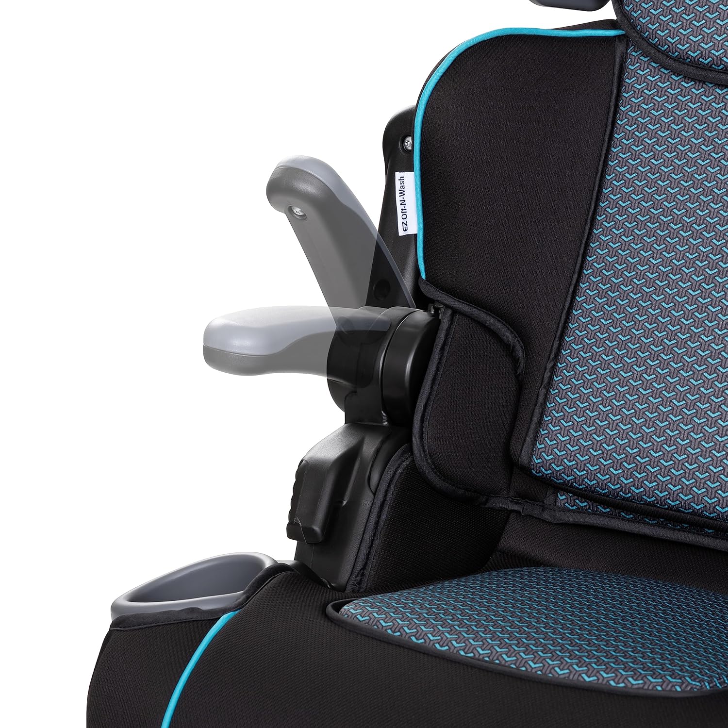 Baby Trend Protect 2 - in - 1 Folding Booster Car Seat, Aqua Tech, Riley, And Grey Tech - Adenzo Comfies