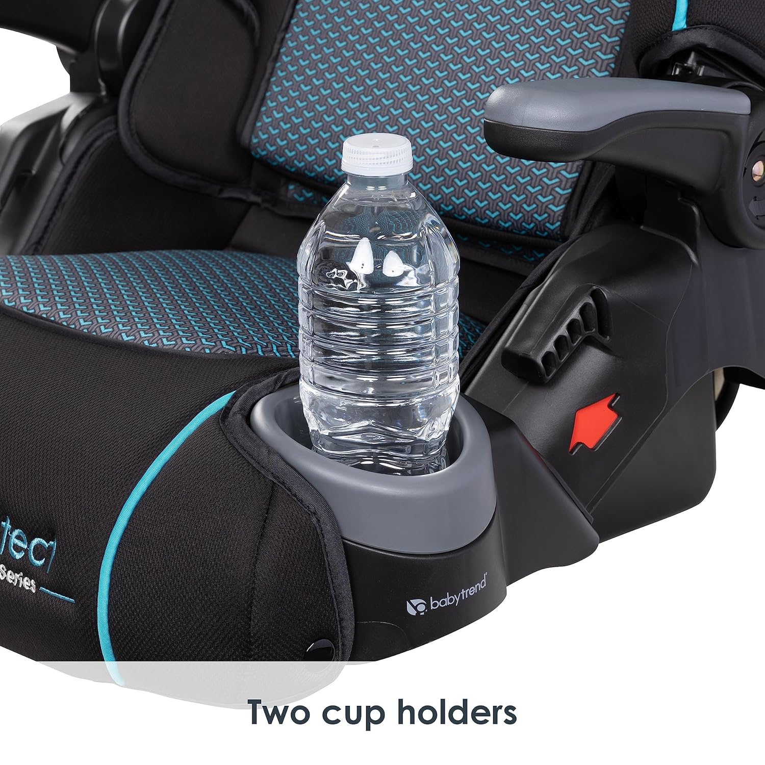 Baby Trend Protect 2 - in - 1 Folding Booster Car Seat, Aqua Tech, Riley, And Grey Tech - Adenzo Comfies