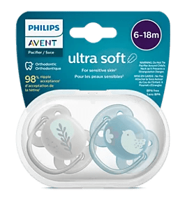 Philips Avent ultra soft Pacifier SCF091/15 - Adenzo Comfies