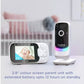Hubble Nursery View Glow – 2.8” Smart Baby Monitor with Night Light & Remote Camera Control