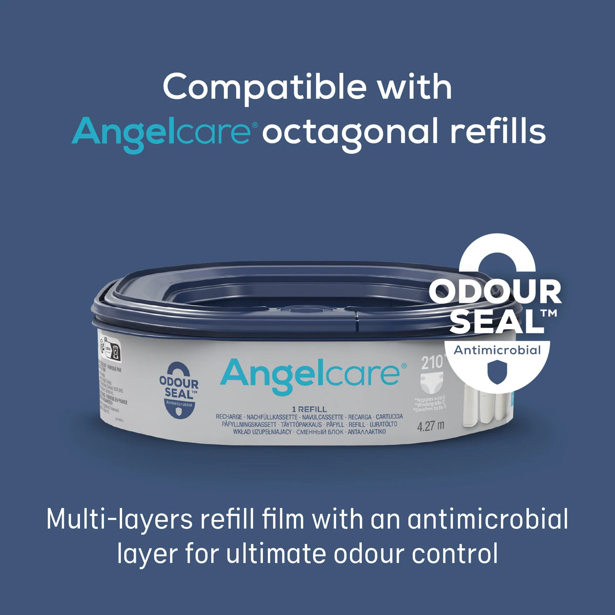 Angelcare® Classic XL Nappy Bin. - Adenzo Comfies
