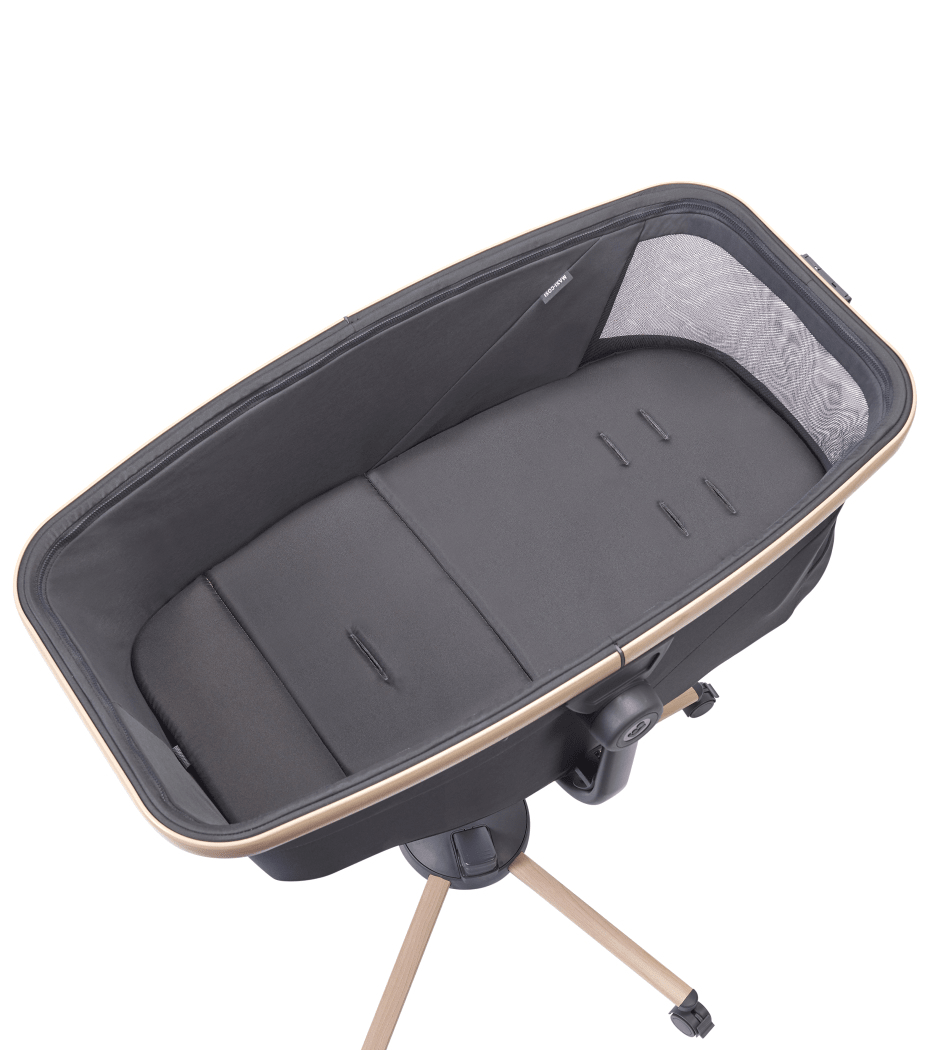 Maxi‑Cosi Alba All‑in‑One Bassinet, Recliner & Highchair – Beyond Graphite - Adenzo Comfies