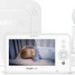 Angel care AC25-1 Movement Monitor with Video & Sound, no wifi, Medically Certifed, movement monitoring - Adenzo Comfies