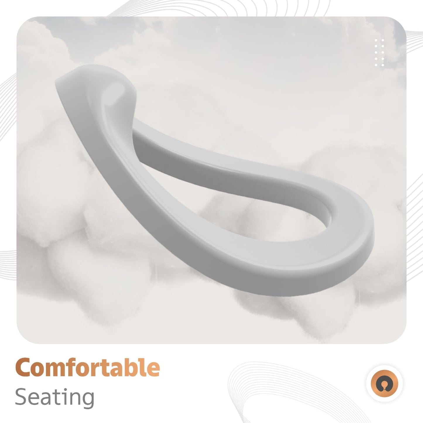 Oddler Potty Training Toilet – Portable Kids Potty Chair with Soft PU Seat Cushion, Removable Bowl, Anti-Slip Base & Ergonomic Design for Home & Travel - Adenzo Comfies