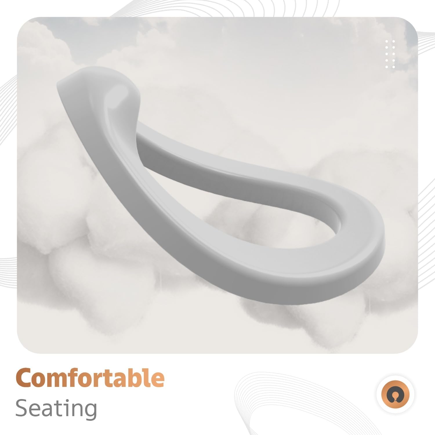 Oddler Potty Training Toilet – Portable Kids Potty Chair with Soft PU Seat Cushion, Removable Bowl, Anti-Slip Base & Ergonomic Design for Home & Travel - Adenzo Comfies