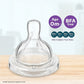 AVENT Philips SCY761/02 Avent Anti-Colic Flow 1 Baby Bottle Nipple for 0+ Months Babies, (Pack of 2)