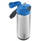 B.box Insulated Straw and Spout Water Bottle, Leak-Proof Tumbler with Lid & Straw for Travel - 500 ml Capacity