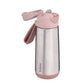 B.box Insulated Straw and Spout Water Bottle, Leak-Proof Tumbler with Lid & Straw for Travel - 500 ml Capacity