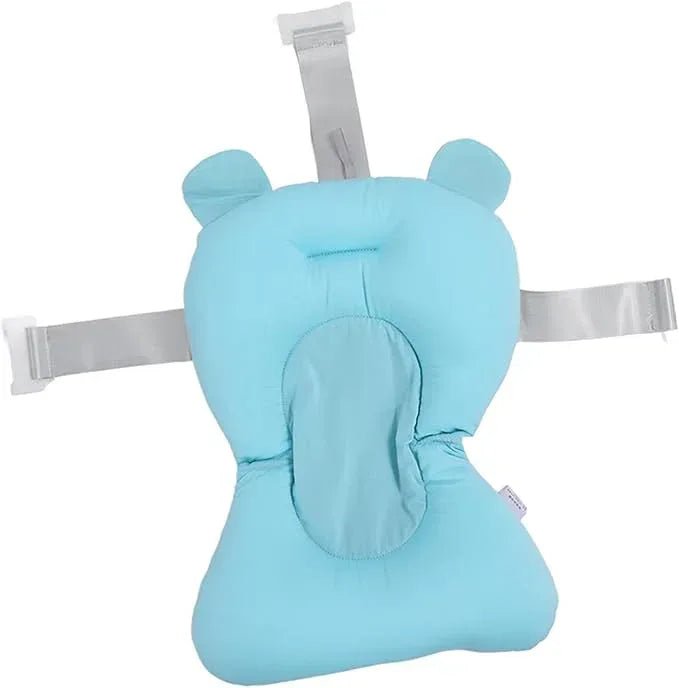 Baby Bath Cushion, Baby Pillow Soft Padded Infant Bathtub Support Breathable Adjustable Baby Shower Mat Newborn Bath Bed Baby Bath Support Floating Pillow Mat for Bathtub - Adenzo Comfies