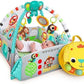 Baby Einstein by Bright Starts 5 - in - 1 Play Activity Gym “Your Way Ball” — Adjustable Activity Center, Removable Toys, Sensory Lights & Sounds, Newborn to 12 Months - Adenzo Comfies