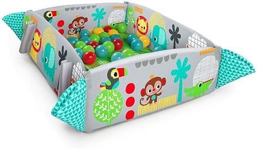 Baby Einstein by Bright Starts 5 - in - 1 Play Activity Gym “Your Way Ball” — Adjustable Activity Center, Removable Toys, Sensory Lights & Sounds, Newborn to 12 Months - Adenzo Comfies