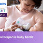 Philips Avent Natural Response Baby Gift Set, 4 Natural Response Baby Bottles 260 ml with T3 (1 m+ Teats), SCY903/61