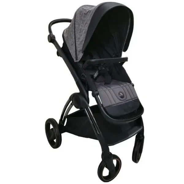 Baby Stroller Burbay AS - 86, 0 - 3Y, Grey/black - Adenzo Comfies
