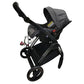 Baby Stroller Burbay AS - 86, 0 - 3Y, Grey/black - Adenzo Comfies