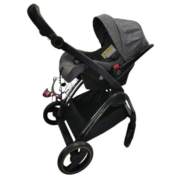 Baby Stroller Burbay AS - 86, 0 - 3Y, Grey/black - Adenzo Comfies