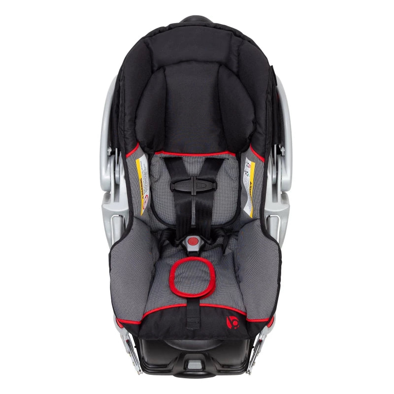 Baby Trend EZ Flex Loc Plus Infant Car Seat – Picante, 2.2–13.6 kg, EPS Side Impact Protection, 5‑Point Harness, Adjustable Base
