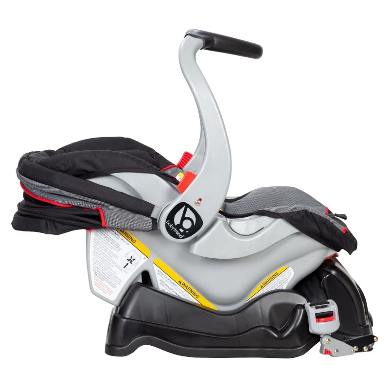 Baby Trend EZ Flex Loc Plus Infant Car Seat – Picante, 2.2–13.6 kg, EPS Side Impact Protection, 5‑Point Harness, Adjustable Base