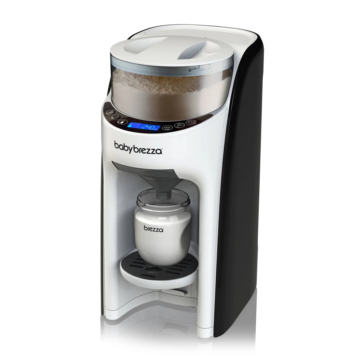 Baby Brezza Formula Pro Mini Baby Formula Maker – Small Baby Formula Mixer Machine Fits Small Spaces and is Portable for Travel – Bottle Makers Makes The Perfect Bottle for Your Infant On The Go - Adenzo Comfies