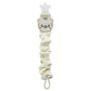 Babyjem Pacifier Hanger, Raw Silk Muslin Strap, 0+ Months, Lightweight Pacifier Clip, BPA - Free, Safe & Stylish Baby Accessory - Adenzo Comfies