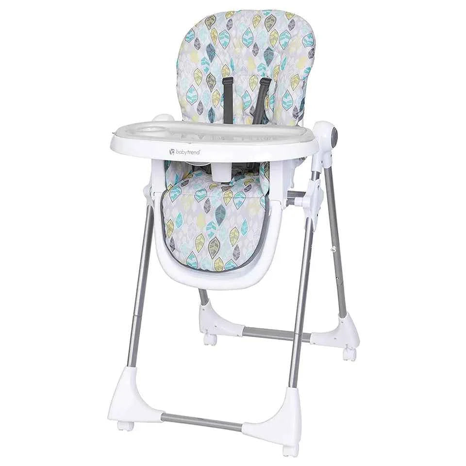 Baby Trend Aspen ELX High Chair – Basil, 6 Height Positions, 3 Recline Angles