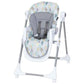 Baby Trend Aspen ELX High Chair – Basil, 6 Height Positions, 3 Recline Angles
