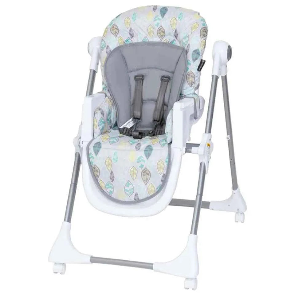 Baby Trend Aspen ELX High Chair – Basil, 6 Height Positions, 3 Recline Angles