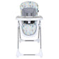 Baby Trend Aspen ELX High Chair – Basil, 6 Height Positions, 3 Recline Angles