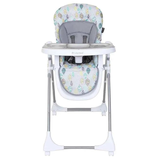 Baby Trend Aspen ELX High Chair – Basil, 6 Height Positions, 3 Recline Angles - Adenzo Comfies