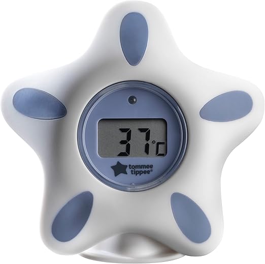 Tommee Tippee InBath Digital Thermometer  Waterproof, Floats in Water, Easy‑Read LCD Display, Suitable for Bath & Nursery