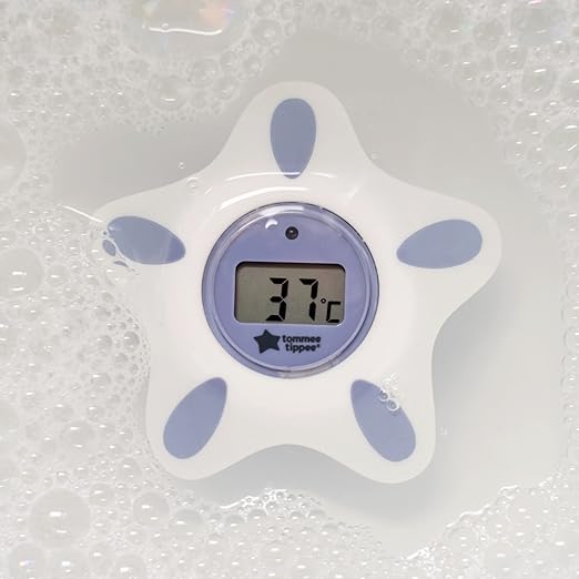 Tommee Tippee InBath Digital Thermometer  Waterproof, Floats in Water, Easy‑Read LCD Display, Suitable for Bath & Nursery
