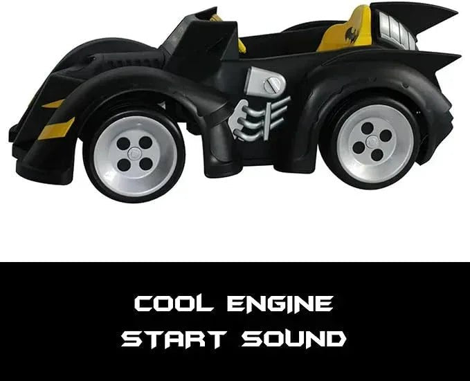 Batman Batmobile DC Comic Ride On Toy for Kids | 6 Volt Battery Powered Electric Car with Charger | Easy to Operate & Safe for Toddlers Ages 3 - 5 | Perfect Superhero Gift for Boys & Girls - Adenzo Comfies