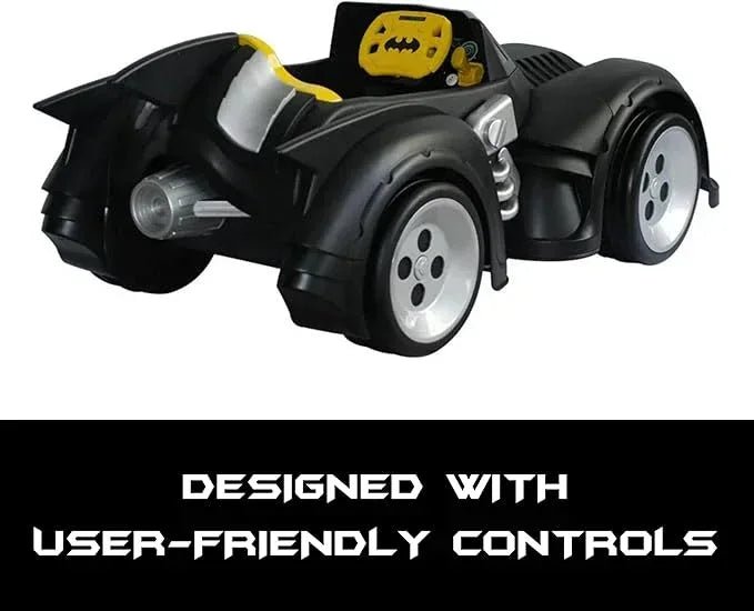 Batman Batmobile DC Comic Ride On Toy for Kids | 6 Volt Battery Powered Electric Car with Charger | Easy to Operate & Safe for Toddlers Ages 3 - 5 | Perfect Superhero Gift for Boys & Girls - Adenzo Comfies