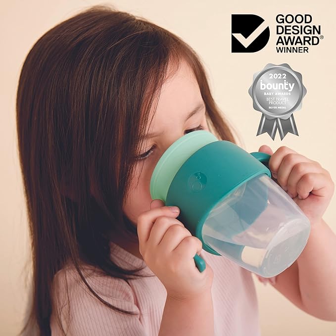 B.Box 360° Trainer Cup 250ml – Spill-Proof Baby Drinking Cup with Easy-Grip Handles