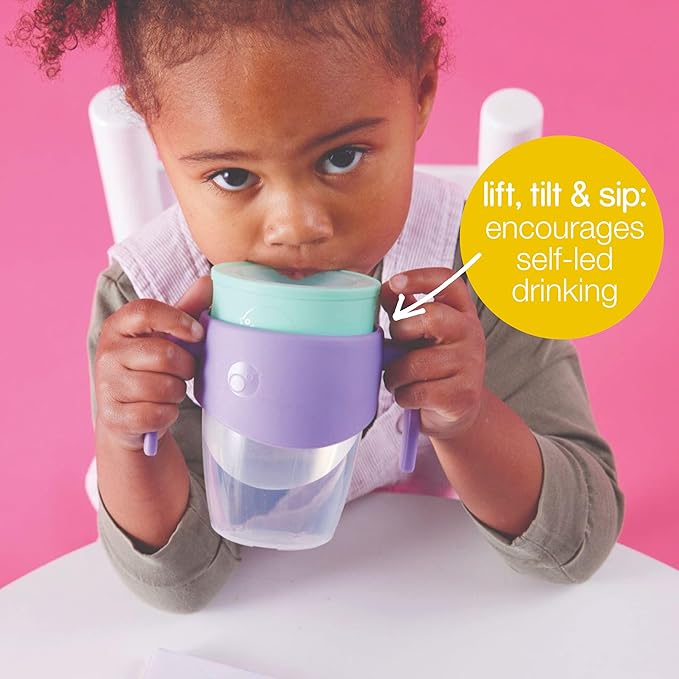 B.Box 360° Trainer Cup 250ml – Spill-Proof Baby Drinking Cup with Easy-Grip Handles