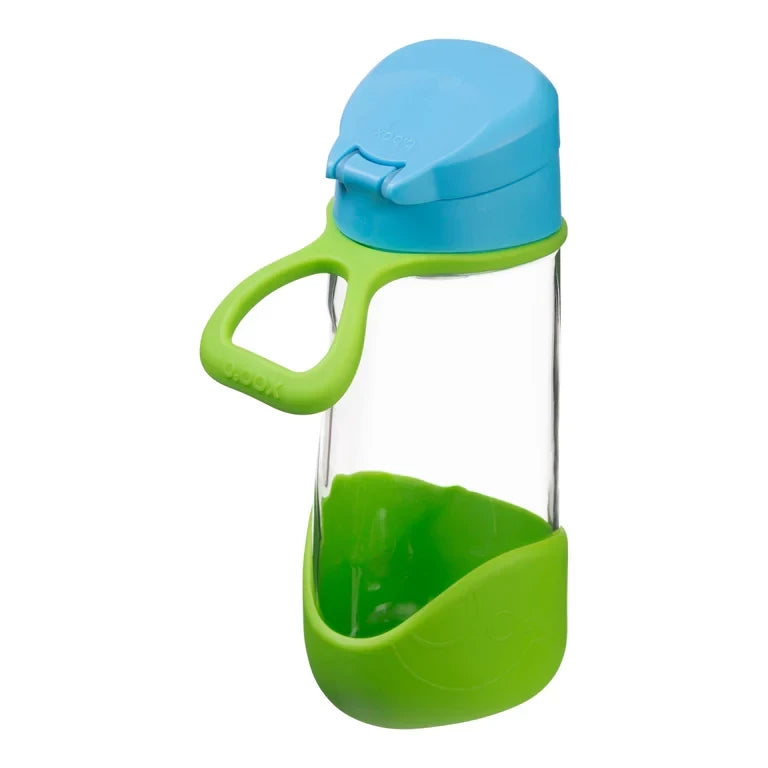 B.Box Sport Spout Kids Water Bottle 450ml | Leakproof, Durable, Easy Grip Tritan Drink Bottle with Tilt & Sip Spout |12m+