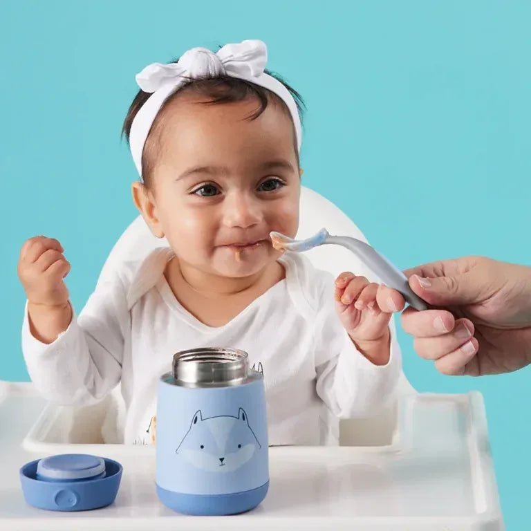 b.box Mini Insulated Food Jar 210ml – Leak - Proof Stainless Steel Kids Food Container - Adenzo Comfies