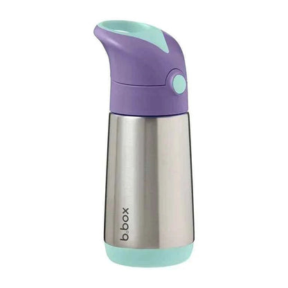 B.Box Insulated Drink & Water Bottle | Insulated Double Wall Stainless Steel | Keeps Drink Cold Up to 8hrs, Warm Up to 6hrs | 350ml | 12m+ - Adenzo Comfies