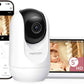 Momcozy BM04 5-Inch Smart Baby Monitor with Camera – Dual-Mode WiFi & Parent Unit, 1080P HD Video, Night Vision, Motion Alerts, Two-Way Talk & Family Sharing