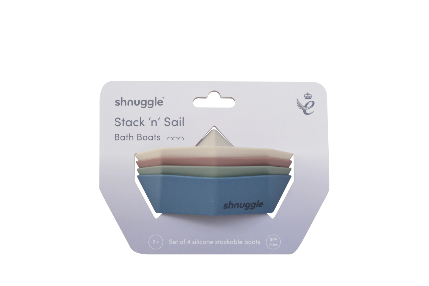 Shnuggle Stack and Sail Bath Boat Toys