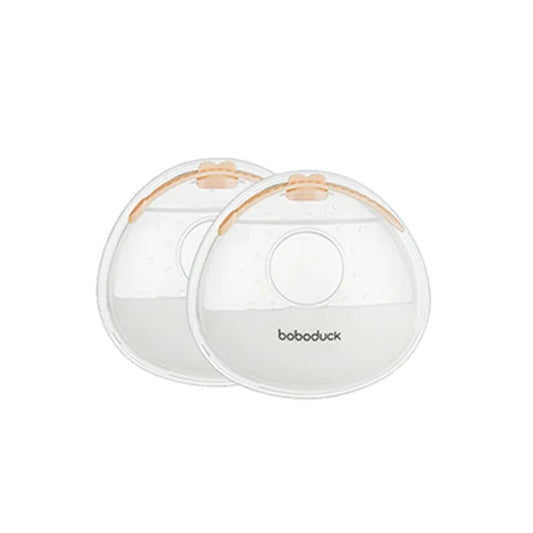 Boboduck BPA - Free Silicone Reusable Breast Milk Collector Shield – Comfortable Nursing Accessory for Breastfeeding Mothers, Leak - Proof & Easy to Clean - Adenzo Comfies