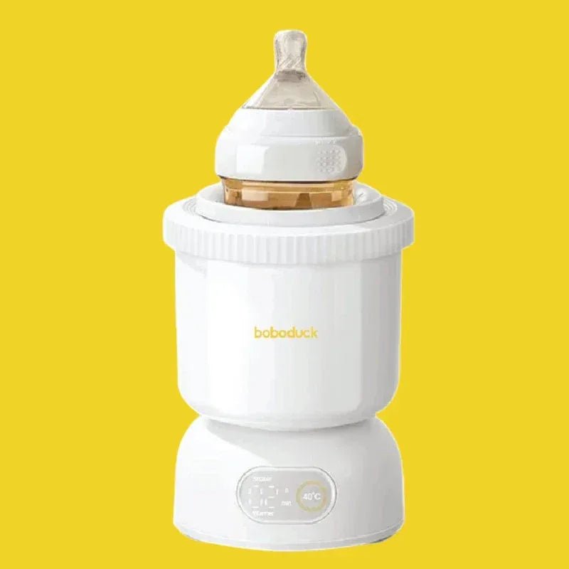 Boboduck Baby Milk Bottle Shaker | 24H Heat Preservation, 4 - Speed Rotation, Low - Noise Magnetic Motor, Type - C Powered - Adenzo Comfies
