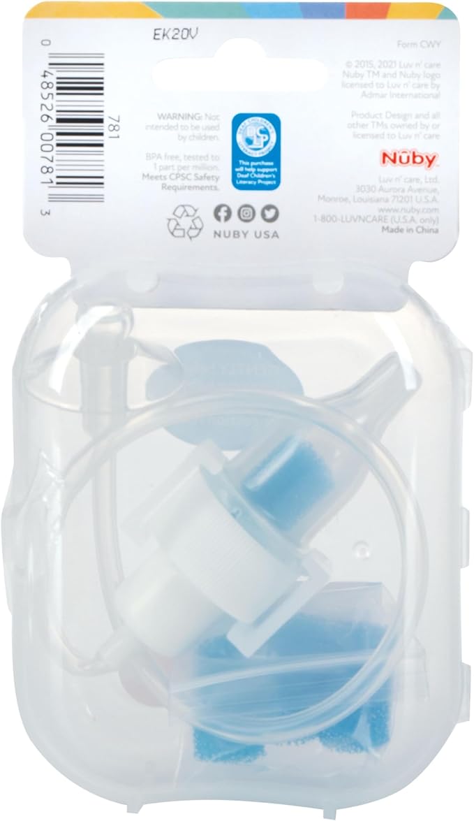 Nuby, Breathe-EEZ Infant Nasal Aspirator with Travel Case, 5"