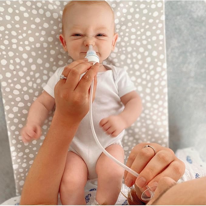 Nuby, Breathe-EEZ Infant Nasal Aspirator with Travel Case, 5"