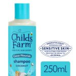 Childs Farm | Kids Coco-Nourish Shampoo 250ml | Organic Coconut | Dry, Curly & Coily Hair | Detangles & Nourishes | Suitable for Dry, Sensitive & Eczema-prone Skin & Scalp - Adenzo Comfies
