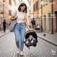 Neobreez i-SACRO i-Size Infant Car Seat, Lightweight Baby Carrier Car Seat, Includes Seat Reducer& Seat Wedge,3 Point Strap ECE R129, Newborn to 15 months, Waterproof UPF50+ Canopy (13kg-Black . - Adenzo Comfies