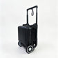 Kid's Ride-On Suitcase T5 Foldable Travel Luggage with Aircraft-Grade Aluminum Frame, PU Wheels &amp; 19L Storage Capacity - Adenzo Comfies